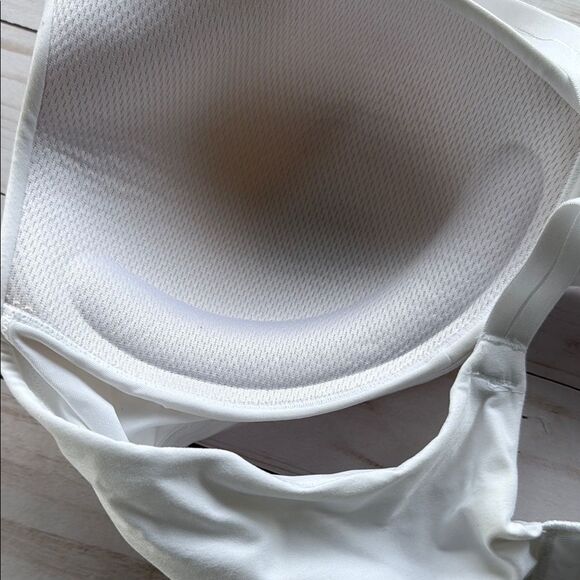 WARNER'S White Women's Bra Lightly Padded Wireless Wire Free Slight Push up 38B - Picture 3 of 5